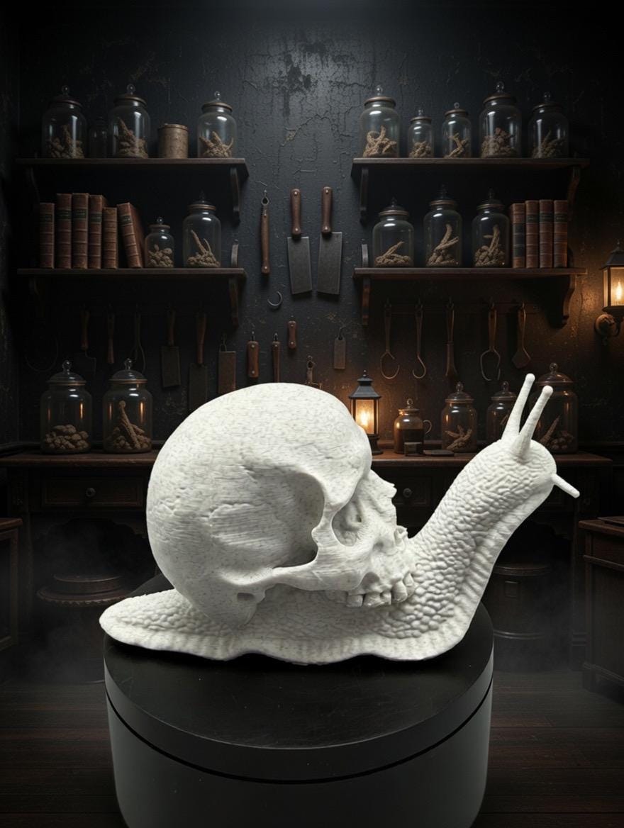 Butcher & Blackbird Sepulcher Model | Gothic Crypt Mausoleum Bookish Decor