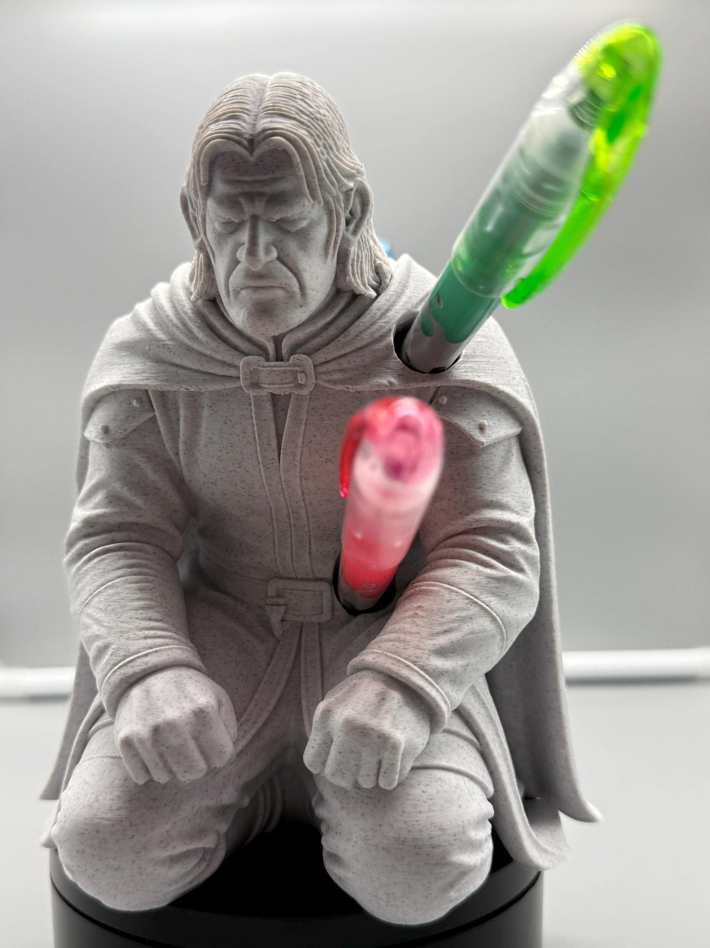 Boromir Pen Holder | Fantasy Fan Desk Accessory | 3D Printed Organizer