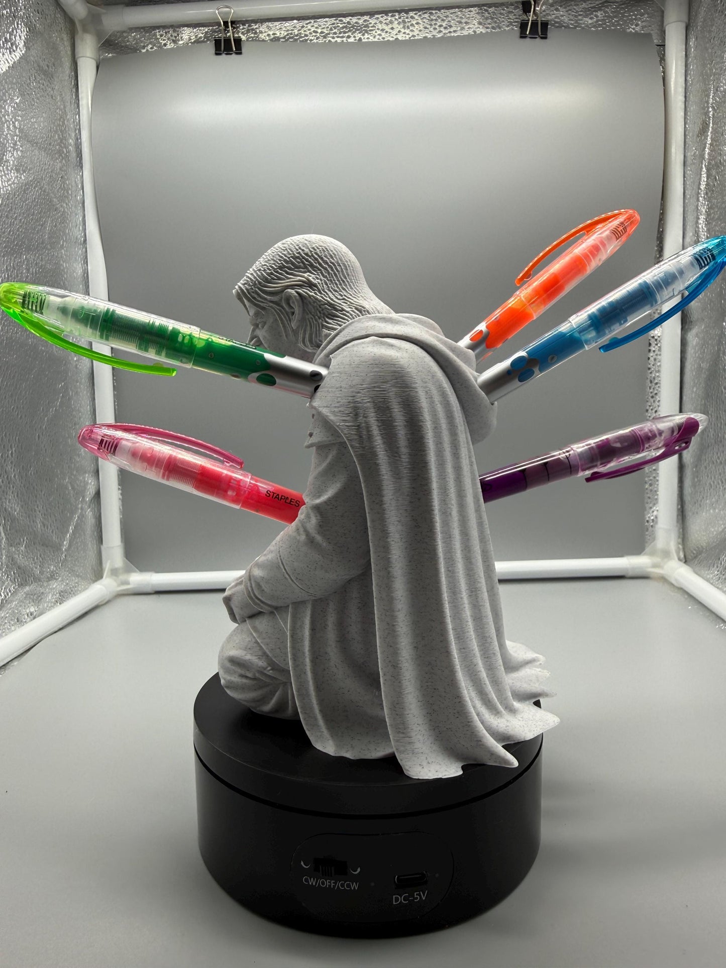 Boromir Pen Holder | Fantasy Fan Desk Accessory | 3D Printed Organizer