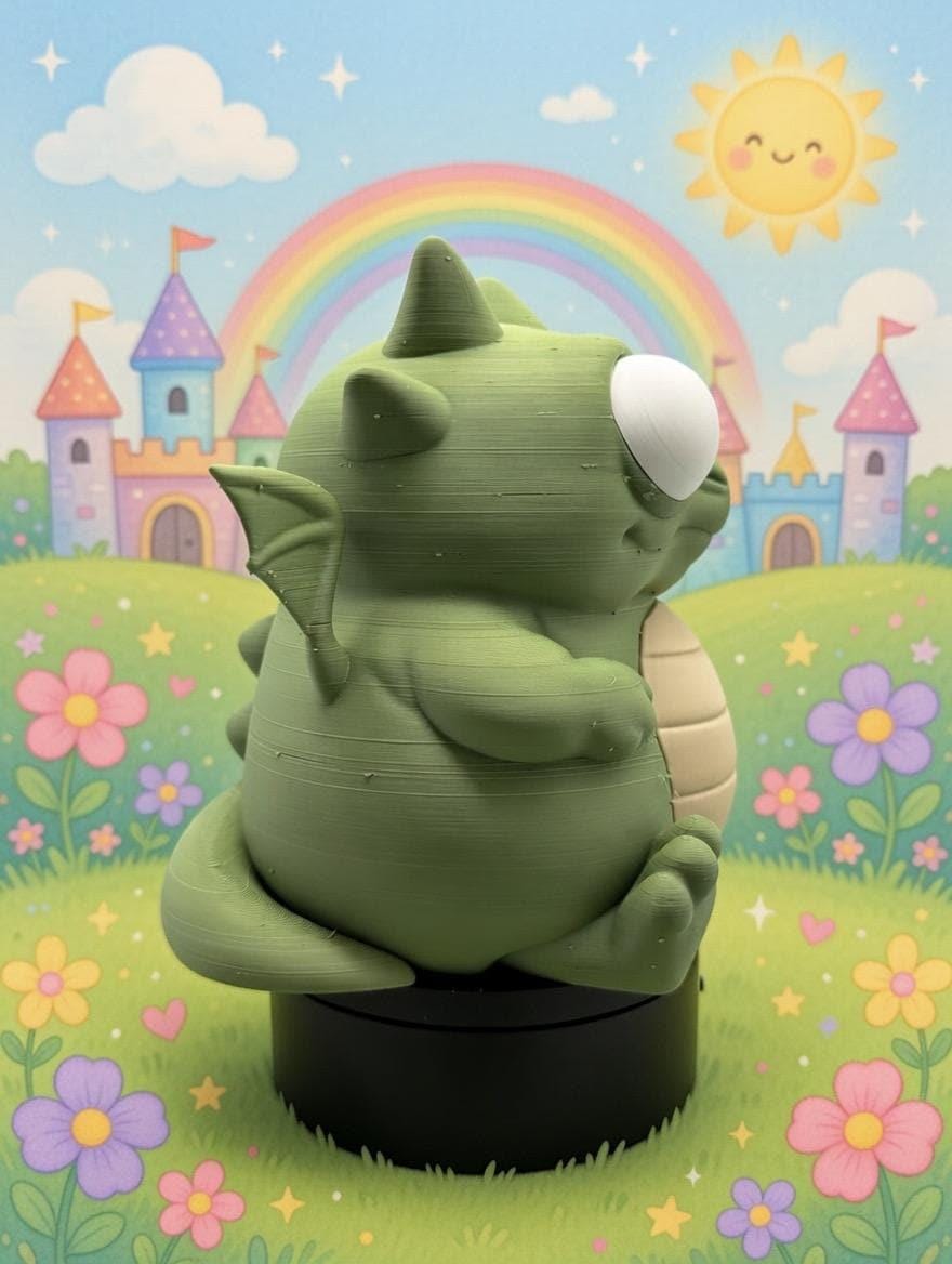 Cashling Dragon Coin Bank | 7" Fantasy Nursery Decor, Piggy Money Box