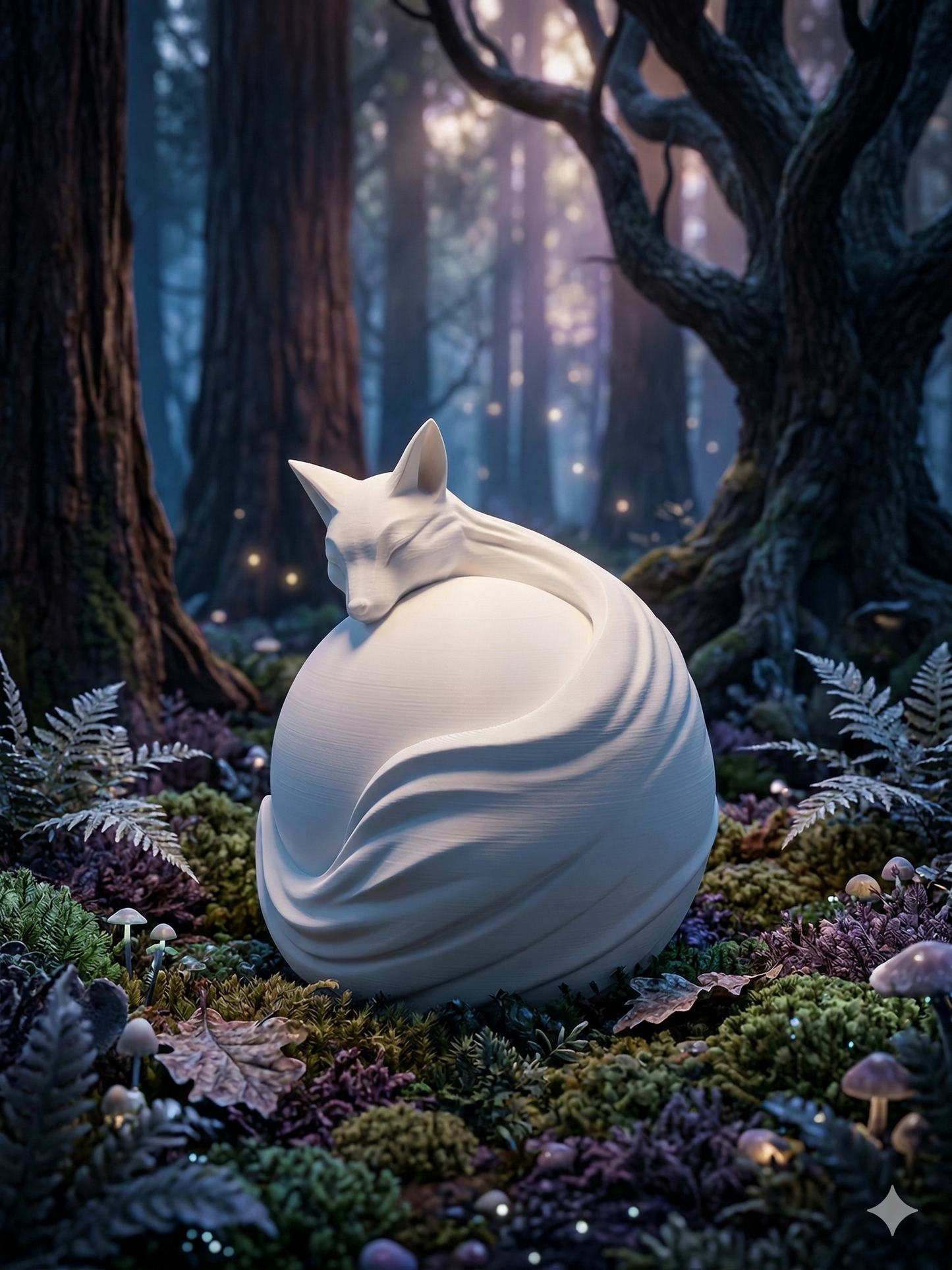 Dimmable Fox Lamp – Woodland Animal Night Light