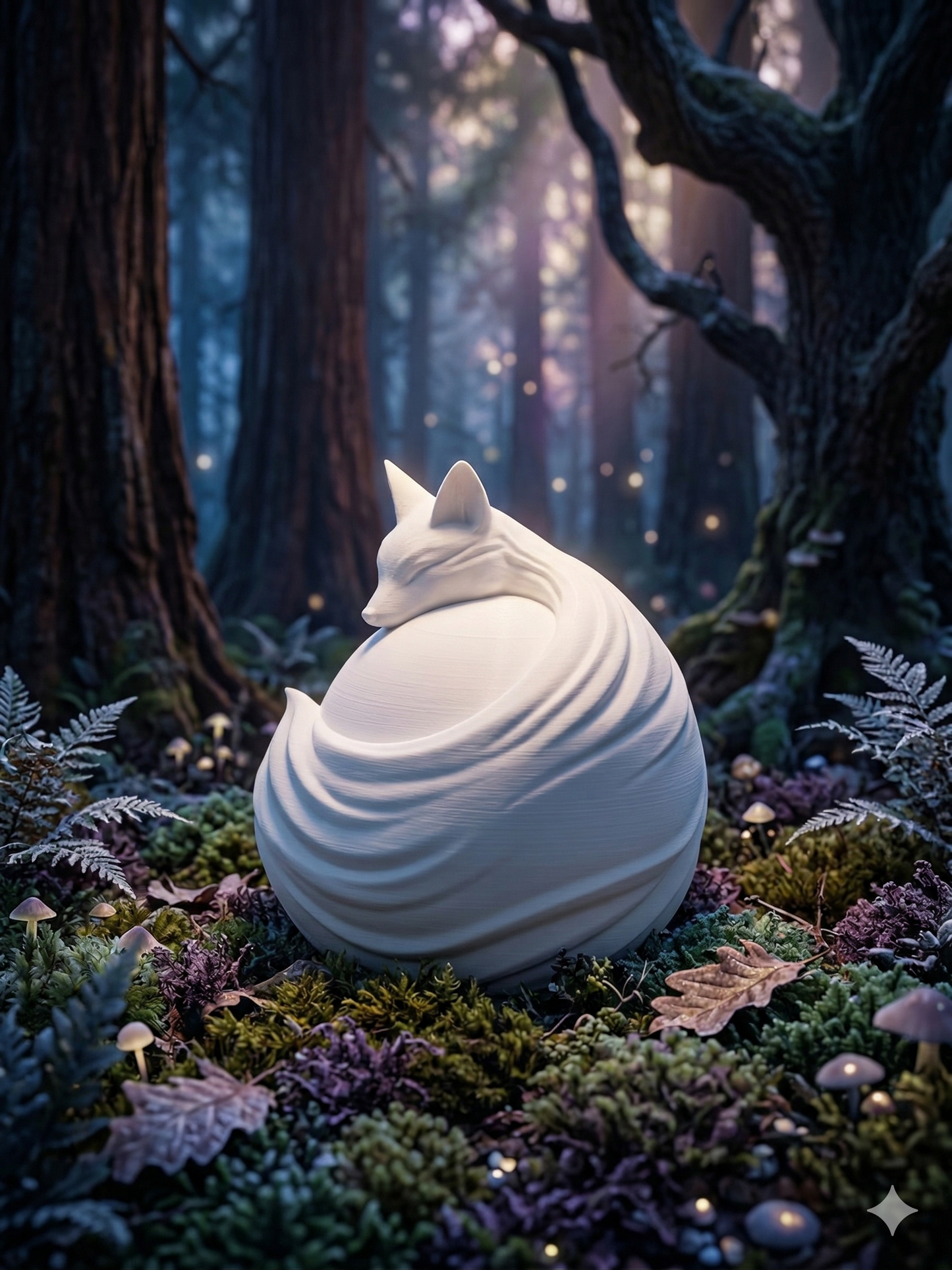 Dimmable Fox Lamp – Woodland Animal Night Light