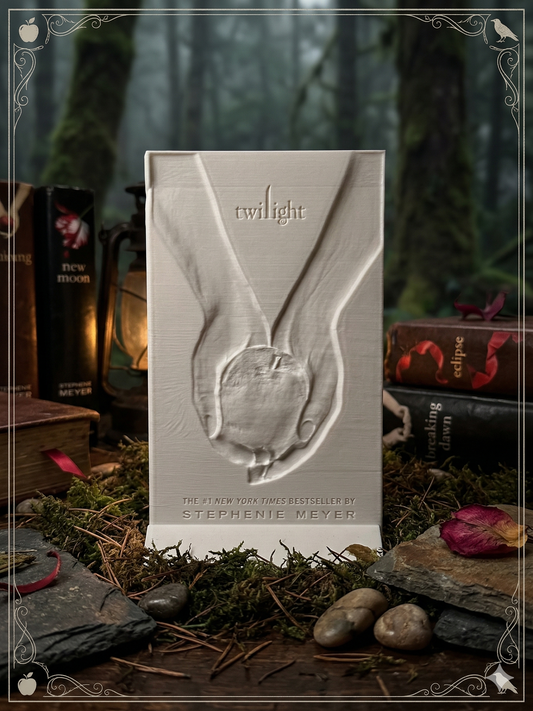 Twilight Book Replica 3D Printed Lithophane Lamp