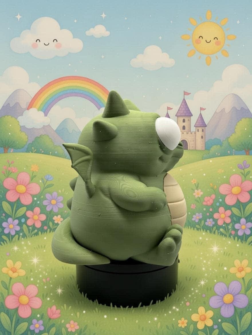 Cashling Dragon Coin Bank | 7" Fantasy Nursery Decor, Piggy Money Box