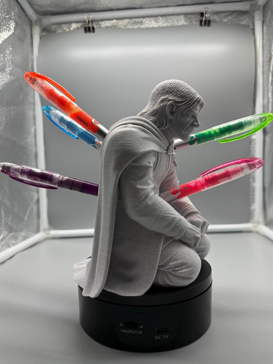 Boromir Pen Holder | Fantasy Fan Desk Accessory | 3D Printed Organizer