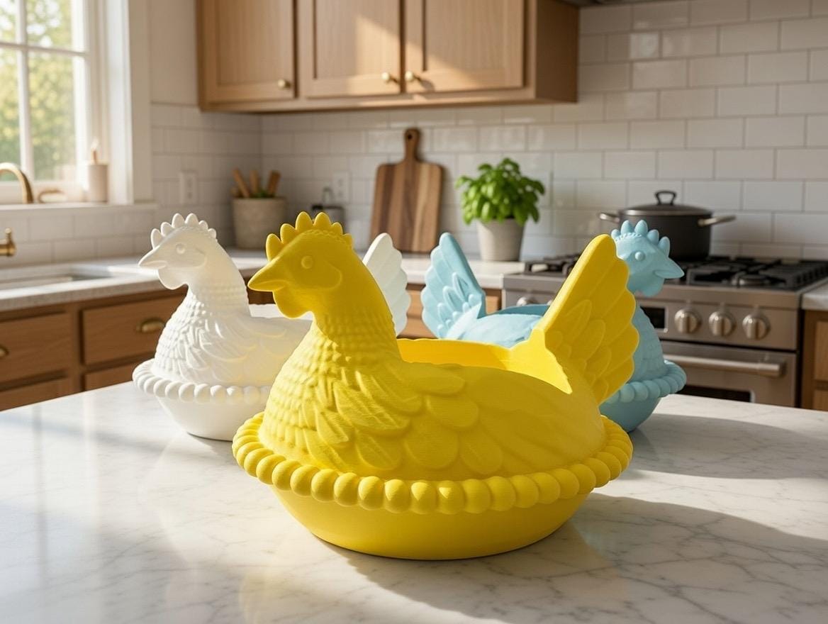 Farmhouse Hen on Nest Soap Dispenser | Chicken  Soap Holder, Rustic Decor